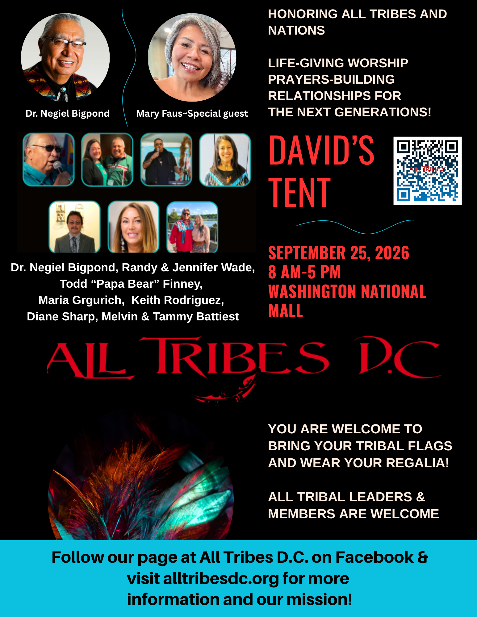 All Tribes First Flyer for 9.2026